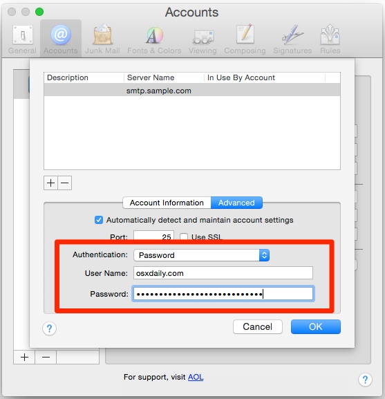 mac mail keeps asking for gmail password